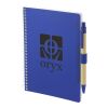 5” x 7” FSC® Mix Spiral Notebook with Pen Blue | No Imprint | not available | not available