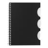 4” x 6” FSC® Recycled Multitask Notebook Black | No Imprint | not available | not available