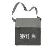 Double Heather RPET Crossbody Tote Standard | Graphite | No Imprint | not available | not available
