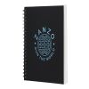 5” x 7” Mineral Stone Field Spiral  Notebook Black | No Imprint | not available | not available