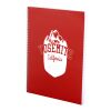 8.5" x 11 FSC Mix Remark 1-subject Notebook Red | No Imprint | not available | not available