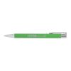 Maxi Recycled Aluminum Soft Touch Gel Pen Green