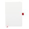 5.5 x 8.5 FSC Recycled Bamboo Fiber Bound Notebook Red | No Imprint | not available | not available
