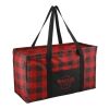 Buffalo Plaid Utility Tote Red-Black | No Imprint | not available | not available