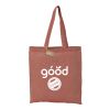 Recycled 5oz Cotton Twill Tote Red