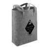 Recycled Felt Shopper Tote Standard | Charcoal | No Imprint | not available | not available