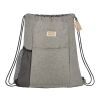 The Goods Recycled Drawstring Standard | Gray | No Imprint | not available | not available