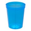 Solid 16oz Stadium Cup Transparent Blue | No Imprint | not available | not available