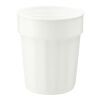 Fluted 16oz Stadium Cup White | No Imprint | not available | not available