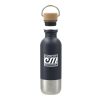 Lagom Single wall Stainless steel Bottle 27oz Navy | No Imprint | not available | not available