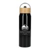 Billy 26oz ECO Aluminum Bottle w/ FSC Bamboo Lid Onyx | No Imprint | not available | not available