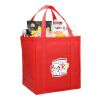 Hercules Non-Woven Grocery Tote Red | No Imprint | not available | not available