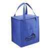Hercules Flat Top Insulated Grocery Tote Royal Blue | No Imprint | not available | not available