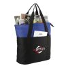 Heavy Duty Zippered Convention Tote Standard | Blue | No Imprint | not available | not available