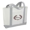 Large Boat Tote Standard | White-Grey Storm | No Imprint | not available | not available