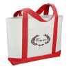 Large Boat Tote Standard | White-Red White | No Imprint | not available | not available