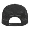 Cap America Poly/Cotton Trucker Mesh Back Cap Dark Blue-Black