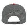 Cap America Poly/Cotton Trucker Mesh Back Cap Dusty Rose-Charcoal | No Imprint | not available | not available