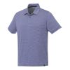 Men's DEGE Eco SS Polo Standard | Metro Blue Heather | S | No Imprint | not available | not available