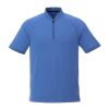 Men's KINPORT SS Stand Collar Polo Standard | Blue | L | No Imprint | not available | not available
