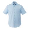 Men's STIRLING Short Sleeve Shirt Standard | Light Blue | 3XL | No Imprint | not available | not available