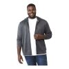 Men's LAVAR Eco Knit Full Zip Hoody Standard | Heather Dark Charcoal | 3XL | No Imprint | not available | not available