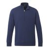Men's DAYTON Fleece Half Zip Standard | Navy | L | No Imprint | not available | not available