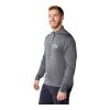 Men's DEGE Eco Knit Half Zip Standard | Heather Charcoal-Black | 4XL | No Imprint | not available | not available