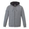 Men's COPPERBAY Roots73 FZ Hoody Standard | Heather Charcoal | L | No Imprint | not available | not available
