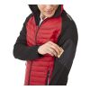 Men's BANFF Hybrid Insulated Jacket Standard | Team Red Heather-Black | L | No Imprint | not available | not available