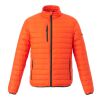 Men's Whistler Light Down Jacket Standard | Orange | 2XL | Embroidery | BACK, Horizontal, - Centered on Back across Shoulders | 8.00 Inches × 1.00 Inches