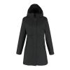 tentree Nimbus Long Rain Jacket - Women's Standard | Black | XL | No Imprint | not available | not available