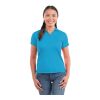 Women's MORENO TEXT MICRO SS POLO Standard | Light Blue | S | No Imprint | not available | not available