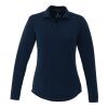 Women's Mori Long Sleeve Polo Standard | Navy | M | No Imprint | not available | not available