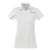 Women's WILCOX SS Polo Standard | White-Steel Grey | L | No Imprint | not available | not available