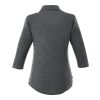 Women's TIPTON Three Qtr Slv Polo Standard | Heather Dark Charcoal | S | No Imprint | not available | not available