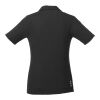 Women's Jepson Short Sleeve Polo Standard | Black | 2XL | 1-color Apparel Digital Transfer | BACK YOKE, Horizontal, - Centered on Yoke | 4.00 Inches × 2.00 Inches