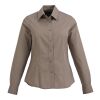 Women's PRESTON Long Sleeve Shirt Standard | Tan | L | No Imprint | not available | not available