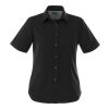 Women's STIRLING Short Sleeve Shirt Standard | Black | XS | No Imprint | not available | not available