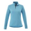 Women's TAZA Knit Quarter Zip Standard | Aspen Heather | L | No Imprint | not available | not available