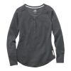 Women's Riverrock Roots73 Henley Standard | Charcoal | L | No Imprint | not available | not available