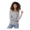 SOMOTO Eco Long Sleeve Tee - Women's Standard | Heather Grey | XS | No Imprint | not available | not available