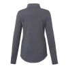 Women's RIGI Eco Knit Half Zip Standard | Heather Dark Charcoal | L | No Imprint | not available | not available
