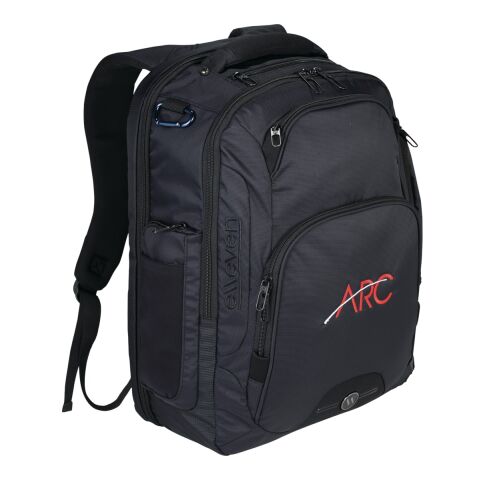elleven™ Rutter TSA 17&quot; Computer Backpack Standard | Black | No Imprint | not available | not available