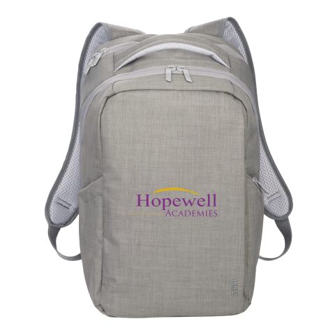 Zoom Grid 15&quot; TSA Computer Backpack Gray | No Imprint | not available | not available