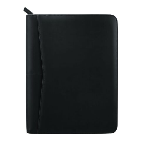 Pedova™ Zippered Padfolio Black | No Imprint | not available | not available