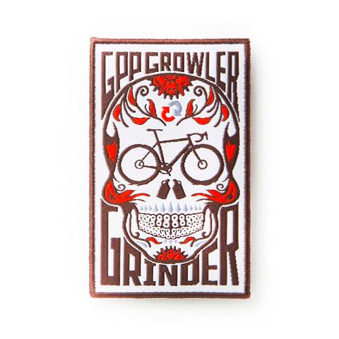 Woven Patch - Up to 3" W x 2 1/2" H White