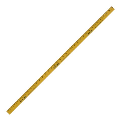 Colorful Enameled Yardstick Yellow
