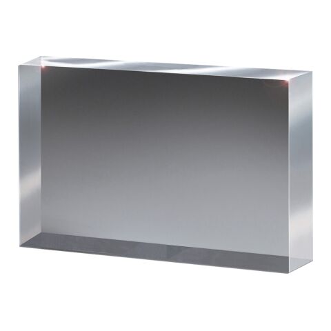 SMALL FREESTANDING BLOCK AWARD White | No Imprint