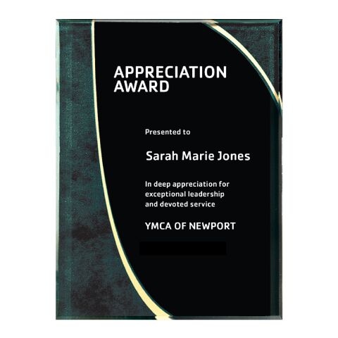 Small Halley Plaque Frost Green | No Imprint